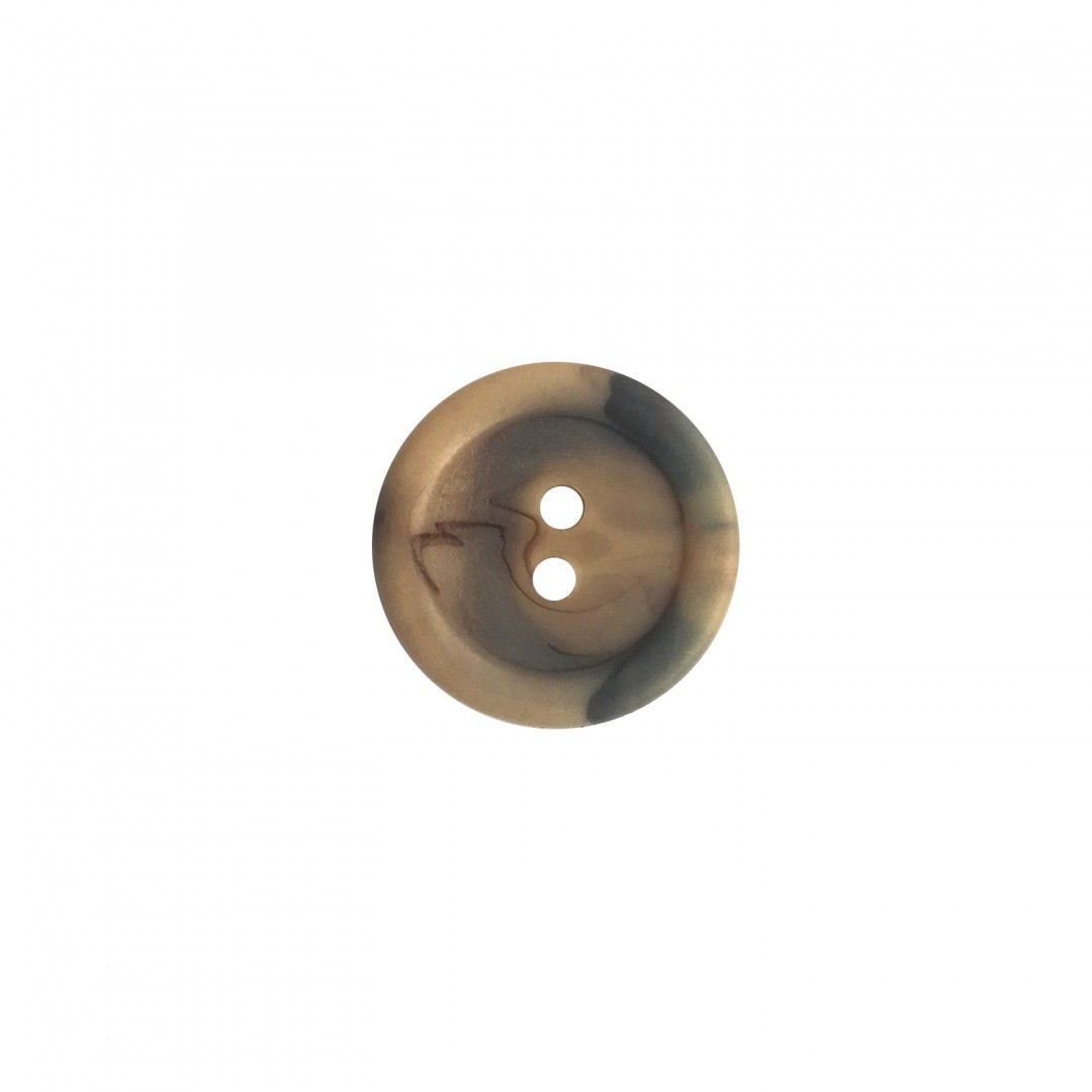 Button 20 mm Dark wood