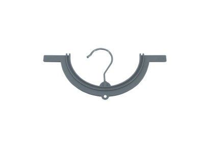 Hanger for Bath mat Curved Grey