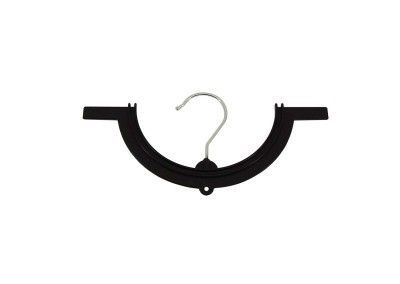 Hanger for Bath mat Curved Black